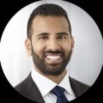 Tariq Rangwala An adult wears a suit in front of a white background